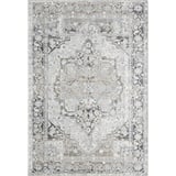 XXXLutz Vintage-Teppich Elira Creme/Grau ca. 120x170cm