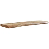 Wohnling Wandregal 100 x 4 x 26 cm Braun