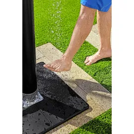 BESTWAY Gartendusche Solarflow schwarz-silber 50 x 50 x 218 cm