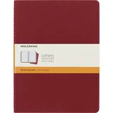 Moleskine Cahier 3er Set, Xlarge, Liniert