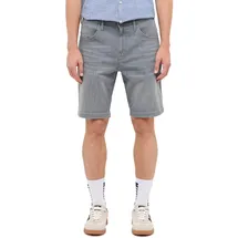 Mustang Herren Style Troy Denim Shorts ULW, grau mittel - 32