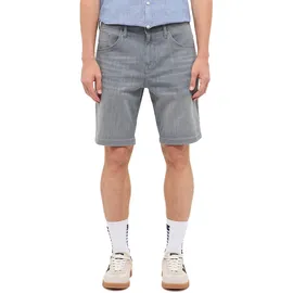 Mustang Herren Style Troy Denim Shorts ULW, grau mittel - 32