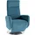 sit&more TV-Sessel Kobra Mikrofaser 71 x 110 x 82 cm Blau