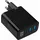 Gembird TA-UC-PDQC30LCD-BK-02 GaN 30W 3 Ports LCD Schwarz