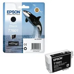 Epson Tintenpatrone »T7601« Foto schwarz schwarz