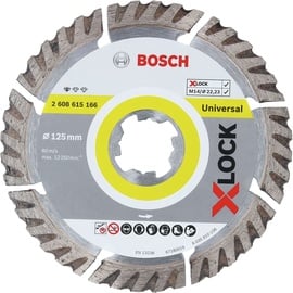 Bosch X-LOCK Trennscheibe Standard for Universal 125 x 22,23 x 1,6 x 10, 2-teilig - 2608615247 2608615247 Diamanttrennscheibe 2 St.