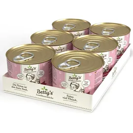 bettys landhausküche Katze mit Ente 6 x 200 g