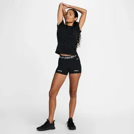 Nike Pro Dri-Fit Mid-Rise 3" Biker Damen Tights, schwarz - US: M