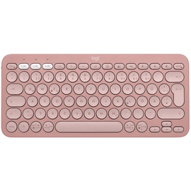 Logitech Pebble Keys 2 K380s Rosa - Minimalistische kabellose Tastatur