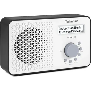 TechniSat Viola 200 weiß/schwarz