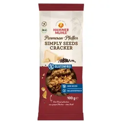 Hammermühle Simply Seeds Cracker Parmesan-Pfeffer bio