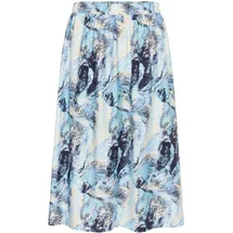 Kaffe Rock KAjasmin Midirock Blau 44