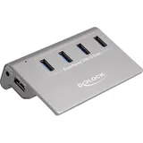 DeLock 64181 USB 3.2 Gen 2-Hub Grau