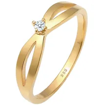 Elli DIAMONDS Ring gold 52