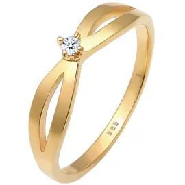 Elli DIAMONDS Ring gold 52