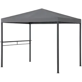 Sunjoy Stoff Whirlpool Pavillon KABRU - 220cm x 280cm, grau