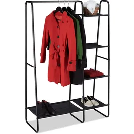 Relaxdays Garderobenständer 10028912 Schwarz
