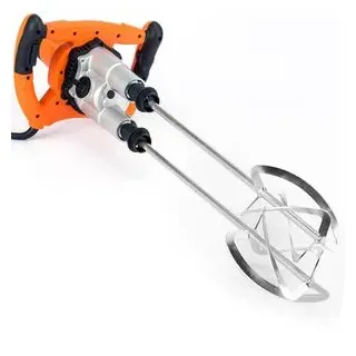 Monzana Rührwerk Profi DoppelHand, 2 Gang Getriebe, 1900 W, mit Doppel-Rührquirl