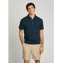 Pepe Jeans für Herren. PM542255 Polo West Harper navy (M), Lässig, Baumwolle, Kurzarm, Nachhaltig, Marine