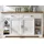 Innostyle Jasmin 171 x 102 x 48 cm piniefarben/weiß