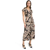 Betty Barclay Damen Jumpsuit mit Eingrifftaschen 36, Schwarz/Beige -