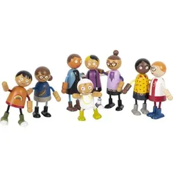 small foot® Biegepuppen-Familie mit Baby