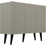 petits-meubles Sideboard 120 x 95,5 x 40 cm Grau