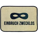 WohnDirect Fussmatte, Anthrazit, Textil, 40x60 cm, Oeko-Tex® Standard 100, Teppiche & Böden, Fuß & Stufenmatten, Fußmatten und Schmutzfangmatten