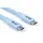 Club 3D USB Typ-C zu Typ-C Kabel 20 Gbps 240W 4K60Hz 2m blau
