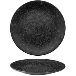 Churchill Art De Cuisine Menu Shades Caldera Teller Coup Schwarz 20,5Cm, 6 Stück