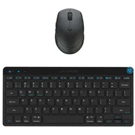 JLAB Go GO Wireless Bluetooth Tastatur und Maus-Set DE-Layout, Mehrere Verbindungsoptionen, Multifunktionaler Medienregler