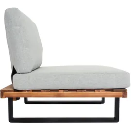 Mendler HWC-H54 Lounge-Sessel 59 x 59 x 108 cm hellbraun