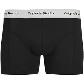 JACK & JONES JACVESTERBRO SOLID TRUNKS Schwarz/Blau L 7er Pack