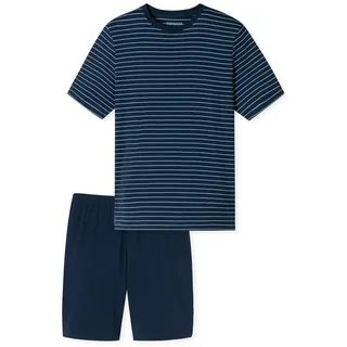 SCHIESSER Shorty »"Casual Essentials"«, (2 tlg.), mit Streifen Schiesser 801-admiral