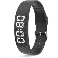 findtime Digital Uhr Herren Damen Armbanduhr Schrittzähler ohne App und Handy Fitnessarmband Kalorien Digitaluhr Schlaftracker Fitnessuhr Fitness Tracker Junge Mädchen Wecker Wasserdicht