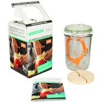 Weck Le Parfait Drahtbügelglas 750 ml (inkl. Gummiring, zum