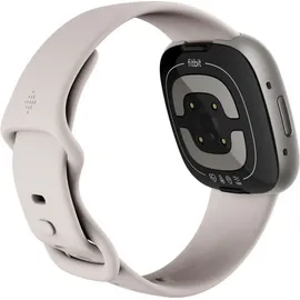 Fitbit Sense 2 aluminium platin/mondweiß