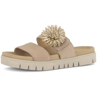Gabor Espadrilles Pantoletten für Damen, beige, Größe 44 EU