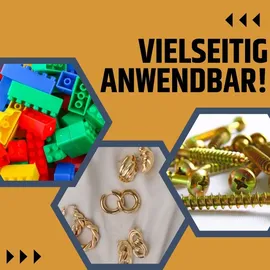 GarPet Kleinteilemagazin Kunststoff 24 Fach schwarz