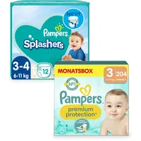 Pampers Premium Protection Gr. 3 (6-10 kg) 204 St.