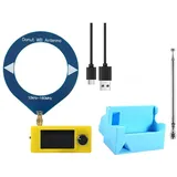 Si4732 Mini-kurzwellenradio Fm/am/lsb/usb: Empfänger-kit + Antenne + Ständer Für Si4732 10-180 Mhz, 1,9-zoll-bildschirm.