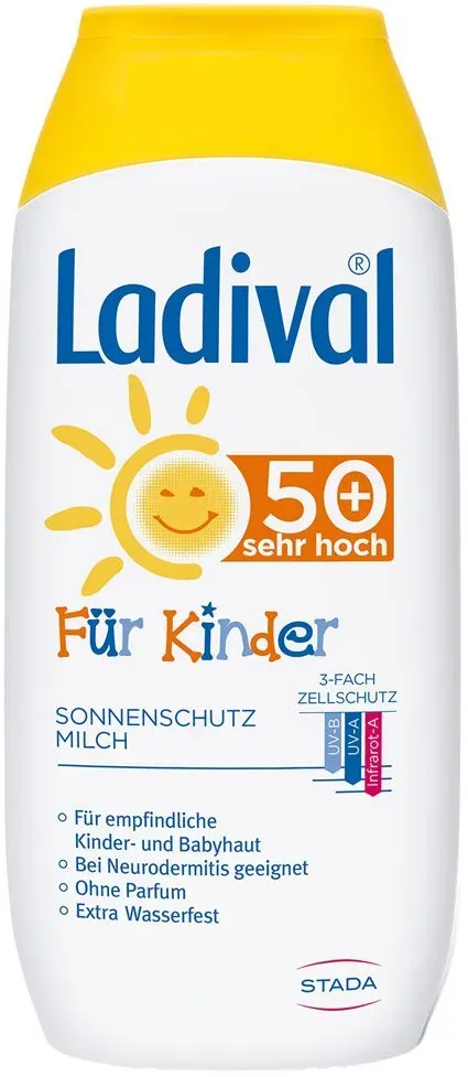 Ladival® Sonnenmilch für Kinder LSF 50+ Milch 200 ml Unisex 200 ml Milch