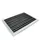 casa pura Optimum Mat 39 x 60 cm Schwarz/Silberfarben