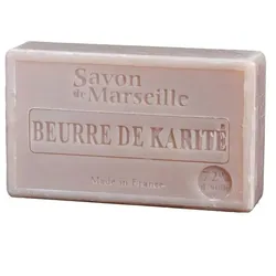Natürliche Marseille Seife mit Shea Butter -- 100 g