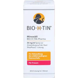 Dr. Pfleger Arzneimittel Minoxidil BIO-H-TIN Pharma 20 mg/ml Spray Lsg. 60 ml