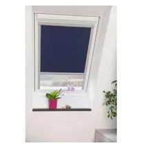 Lichtblick Dachfensterrollo Skylight 38,3 x 80 cm blau