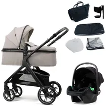 Pixini Nelio Kinderwagen Set, 3in1 taupe
