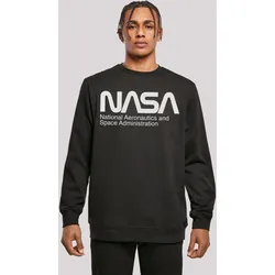 Sweatshirt F4NT4STIC "NASA Aeronautics And Space", Herren, Gr. 4XL, schwarz, Obermaterial: 50% Baumwolle, 50% Polyester, casual, regular fit, Rundhals, Langarm ohne Bündchen, Sweatshirts, Print