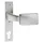 Edi Schlosskasten-Griff 1317/1010 Aluminium grau