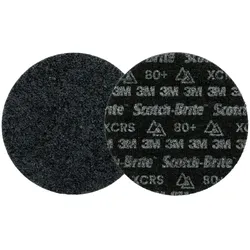 3M Scotch-Brite Präzisions-Vliesscheibe für höchste Anforderungen, HD-DH, Extra Coarse 80+, 102 mm x NH